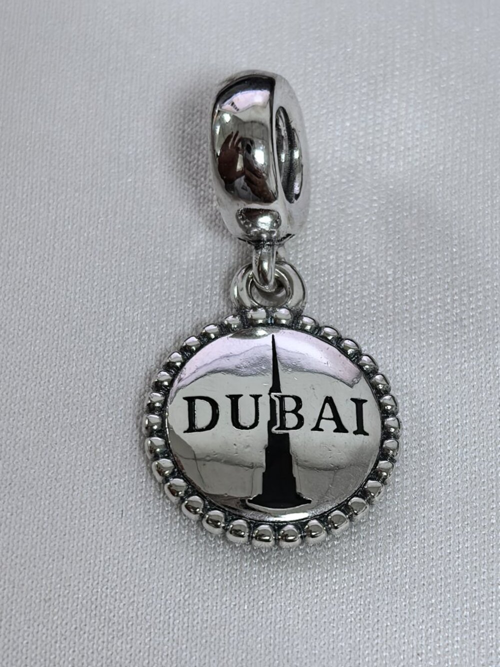 Pandora DIBAI Exclusive Charm Pendant, S925 Silver Jewelry